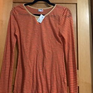 NWT Free people long sleeve tee!!